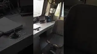 Inside cab view Wag9.