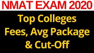 NMAT Top Colleges, Fees, Average Package & Cut-Off