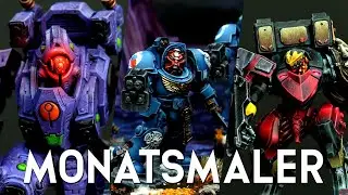 Alles was wir dieses Jahr bemalt haben! - Monatsmaler August 2023