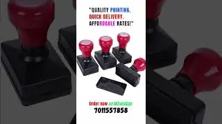 🛠️ Custom stamps, lasting impressions.#CustomStamps #StampDesign #OfficeStamp #RubberStamp #StampIt