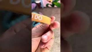 Yellow blind bag ￼