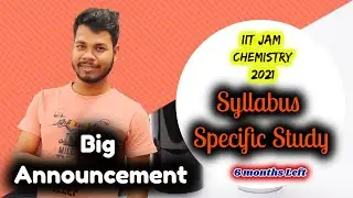 Syllabus Specific Examination - IIT JAM 2021 Chemistry - Easy Chemics