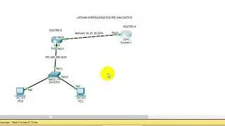 Setting Router dan Switch pada Cisco Packet Tracer