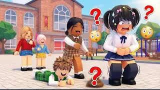 Дейзи обкакалась в школе из-за испорченной еды | История в Roblox