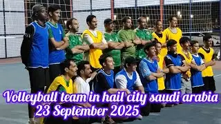 #volleyball #city #hail #saudiarabia #challenge #ground #games #pakistan September 23, 2025