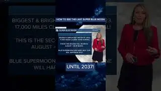 Last chance to see Blue Super Moon until 2037