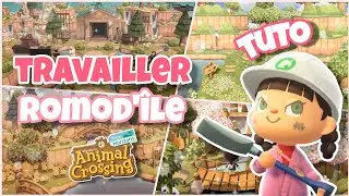 TUTO - Travailler son remod'&icirc;le - 7 id&eacute;es de constructions ! 🏞✨️ Animal Crossing New Horizons