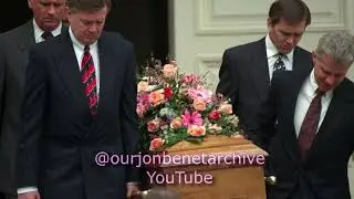 JonBenét Ramsey's Funeral - December 31, 1996 - Atlanta, GA