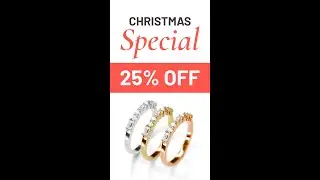 Christmas Jewellery Special | 25% OFF Personalised Morse Code Rings