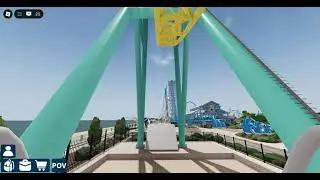Wicked Twister - Inverted Launch Coaster - Cedar Point Roblox