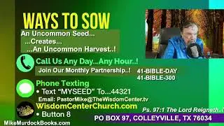 Mon, Dec 15 - Bible Moments With Mike Murdock..!!