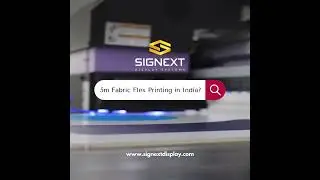 5m / 16 feet Large Format UV Roll to roll printing in India - Signext Display