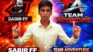 YouTube channel name is change || Sabir ff ❌ S7 team adventure ✔️ || #viral #youtubevideo #ytstudio