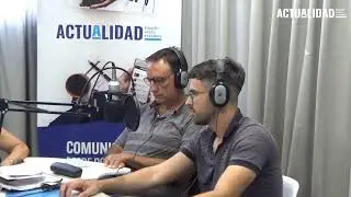 Dr. Pablo C&aacute;rpena, director de salud. Alesasndro Tamburi, director  Medio Ambiente. Mart&iacute;n Monti, ve
