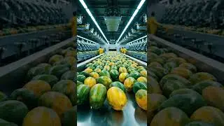 Inside a Modern Papaya Factory &ndash; Full Process How Luxury Foods Are Made