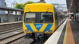 Alstom Comeng from Sunbury to Watergardens *gangway*