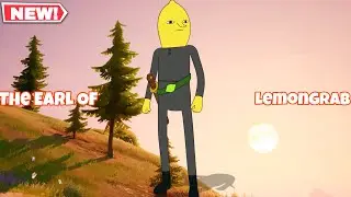 Fortnite The Earl Of Lemongrab Skin Gameplay (Full Showcase)