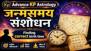 Case Study 1 : Finding correct birth time for a native | Advance K P