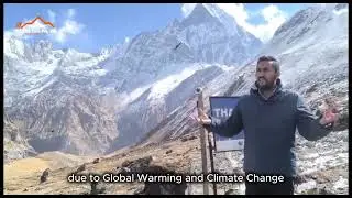 Minister Kharel on Global Warming, Tourism and Climate Change | Annapurna Base Camp (ABC) &mdash; 4,130 m