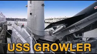 Submarine USS Growler (SSG-577) in Manhattan, New York City