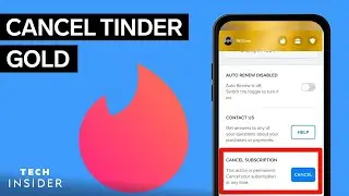 Как отменить подписку на Tinder Gold | Tech Insider