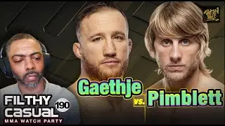 📱 #UFC324 Gaethje vs Pimblett || Filthy Casual MMA Watch Party No. 190