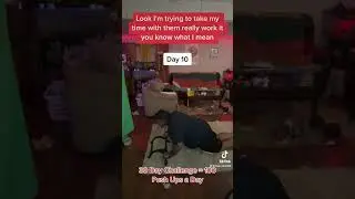It&rsquo;s day 10 #pushupchallenge #30daychallenge #HeaVyent316 #HeaVyTeaGang #weightlossjourney