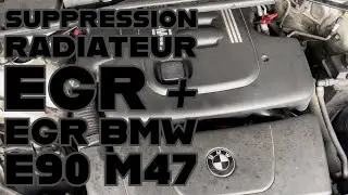Suppression radiateur egr & vanne egr pour BMW e9x