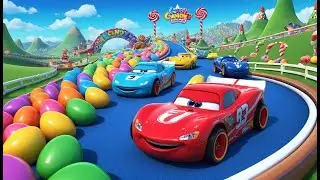 Racing Rex and the Hot Wheels Rally | Fun Dinosaur Racing Song for Kids | Speedy Car Adventure Rhyme