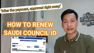 How To Renew Saudi Council ID | 2021| Mumaris Plus | Step by Step