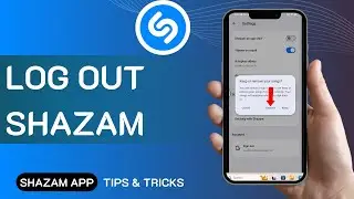 How To Log Out Shazam | Sign Out Shazam App (2025)