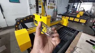 Tes CNC fiber laser 1500w Bp. Prabowo