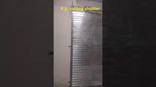 shutter King 👑👑 #shutterstock #shutterstrip #welder #hdfc #shutterfabrication #rkrollingshutter
