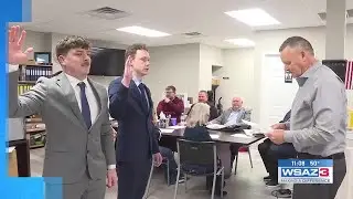 New police officers sworn-in in Nitro