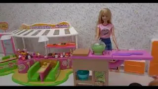 Elsa and Anna toddlers cooking contest