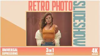 Retro Photo Slideshow  | After Effects Template
