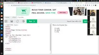 Lecture-3: Hyperlink,Image,Order list and Unorder list Full Concept (বাংলা) ICT  | HTML