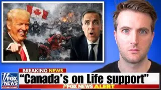'THIRD WORLD STATUS' Trump CRUSHES Carney... Canada 