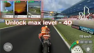 Real Bike Racing: unlock max level 40 gameplay.