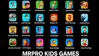 Funny Mobile Games Compilation &ndash; Charge Fist, Mr. Pain, Comics Bob & More!