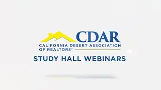 CDAR Study Hall Webinars - REALTORS&reg; Property Resource/RPR