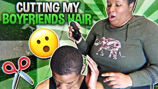 Girlfriend Cuts Boyfriends Hair !!! (Quarantine Haircut)