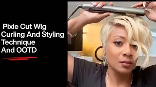 Short Pixie Cut Wig/ Easy Styling Technique/#shortpixie #ootd #newyear