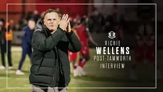 Gaffer Richie Wellens on victory at Tamworth