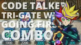 CODE TALKER GOING FIRST - YUGIOH MASTER DUEL