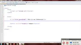 30. JAVASCRIPT TUTORIAL - Change element by tag name