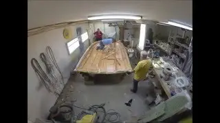Race Boat Building Hull Infuse VIP Part 5
