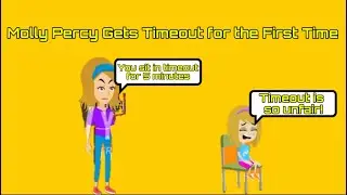 Molly Percy Gets Timeout for the First Time