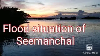 Flood situation of Seemanchal Bihar India