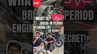 Break-In Period Explained ! |  New Bike Tips #automobile #bikecare #newbike